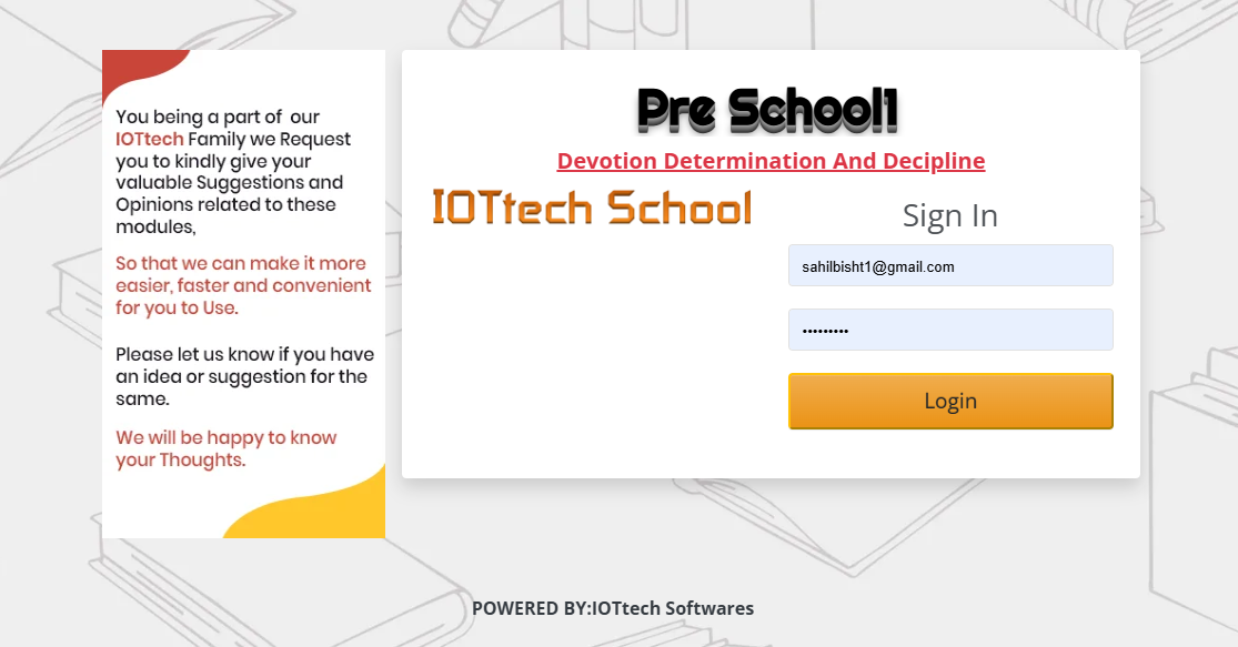 IOTTech School Management